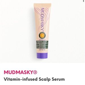 Mudmasky Vitamin Infused Scalp Treatment Serum Full Size 2 fl oz New!